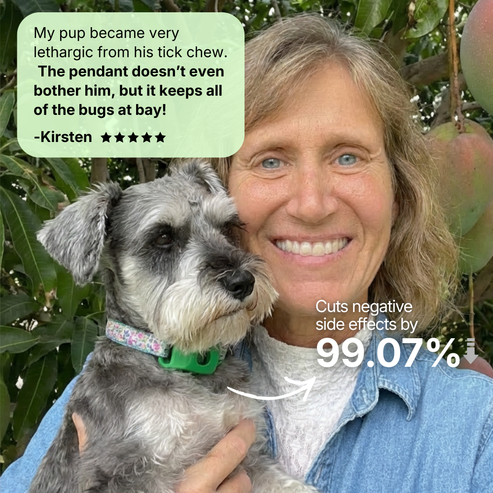 87% of dogs suffer side effects from